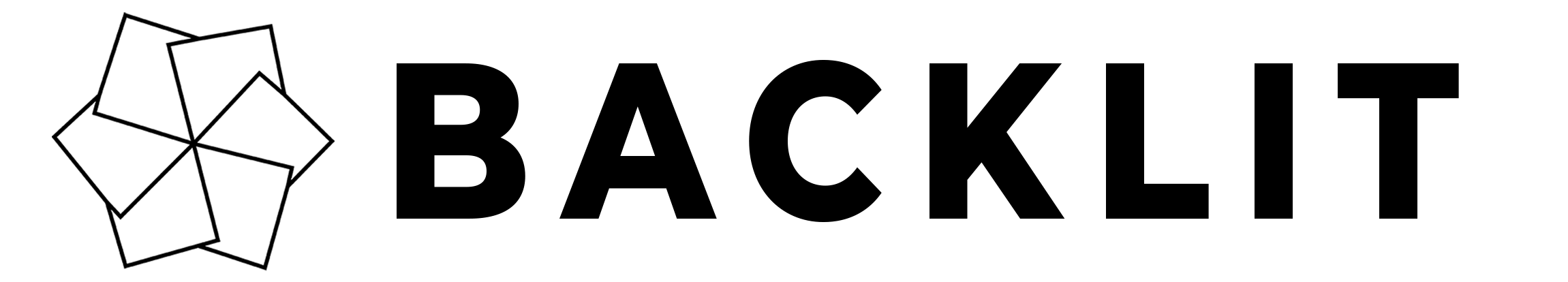 LOGO BACKLIT Black Horizontal