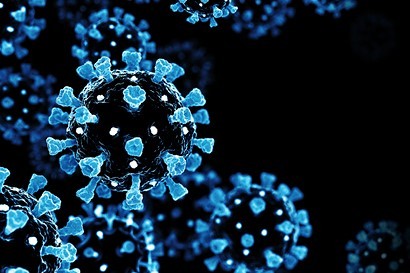 COVID-microbe-blue