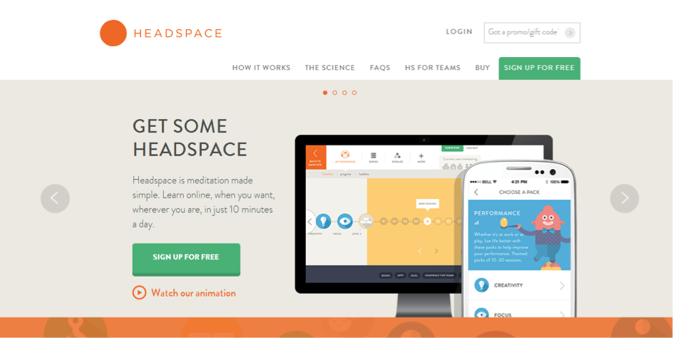 Fig. 2 (Headspace, 2015)
