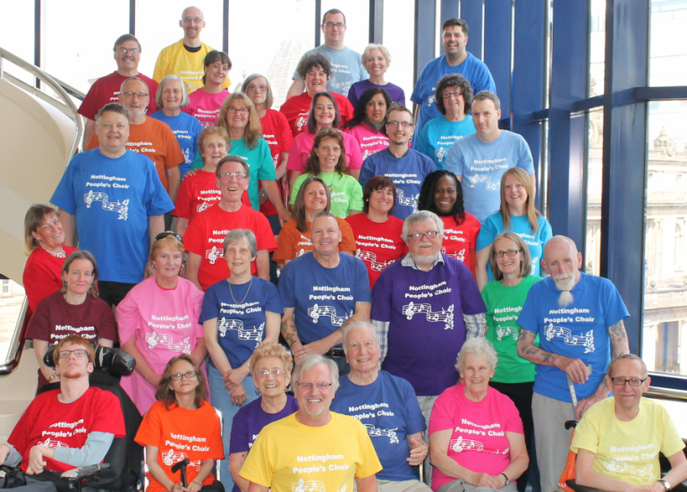 Theodore Stickley: Singing for Enjoyment, Mental Health and Well-Being.  The Nottingham People's Choir