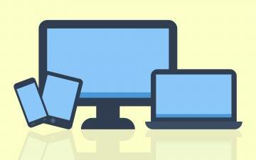 Illustration of digital devices